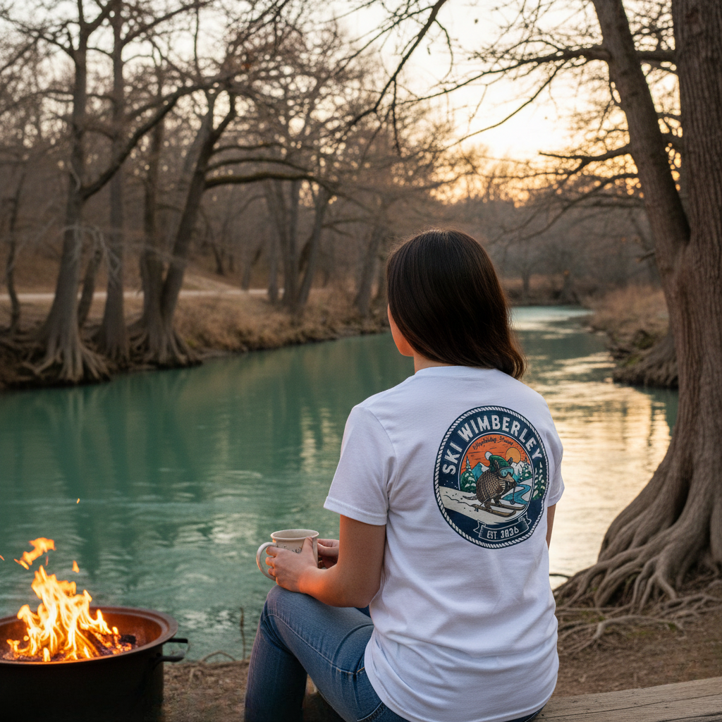 Ski Wimberley "Blue Hole Edition" Short Sleeve Tee Unisex