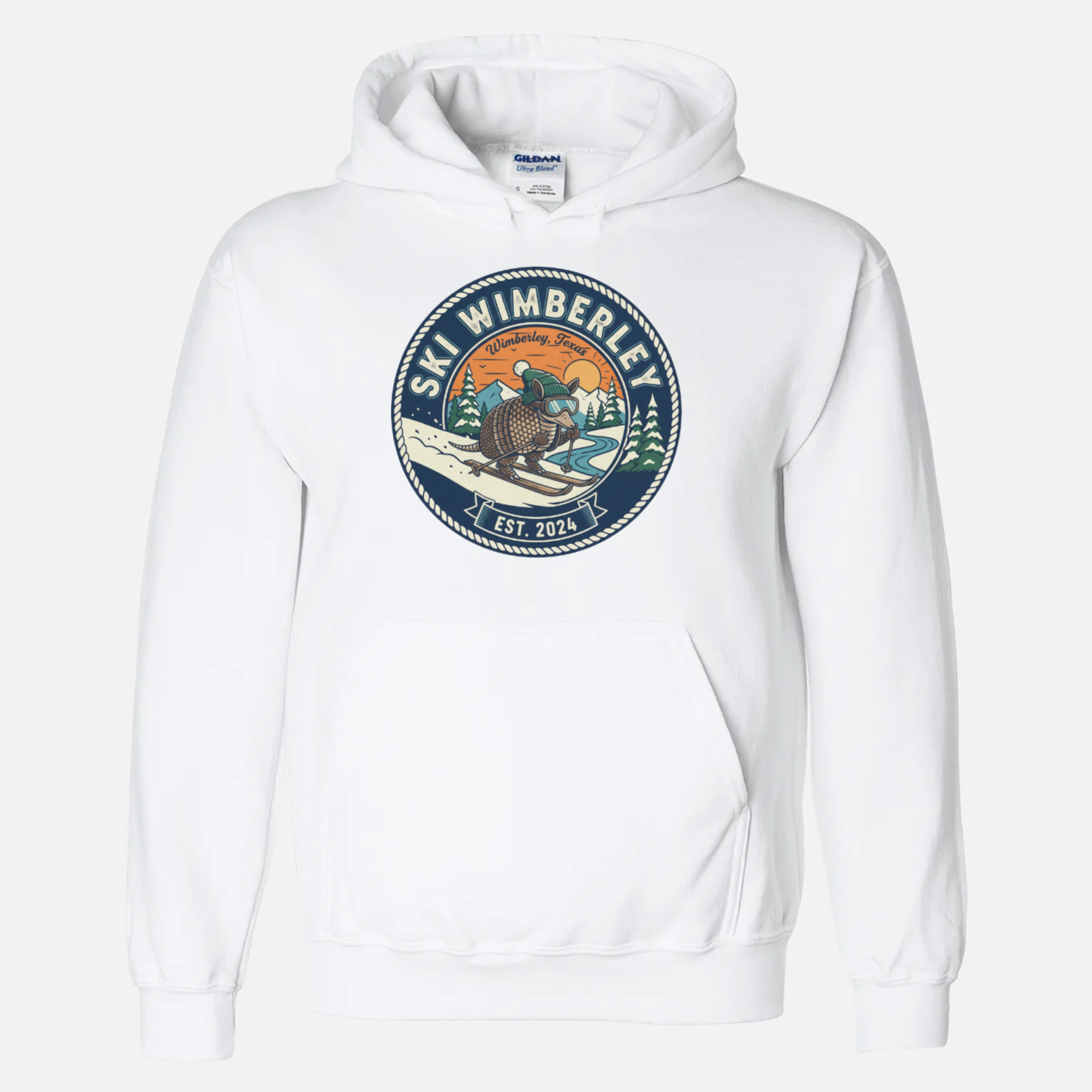 Ski Wimberley "Ranch Hand" Hoodie – The Blue Hole Edition Unisex