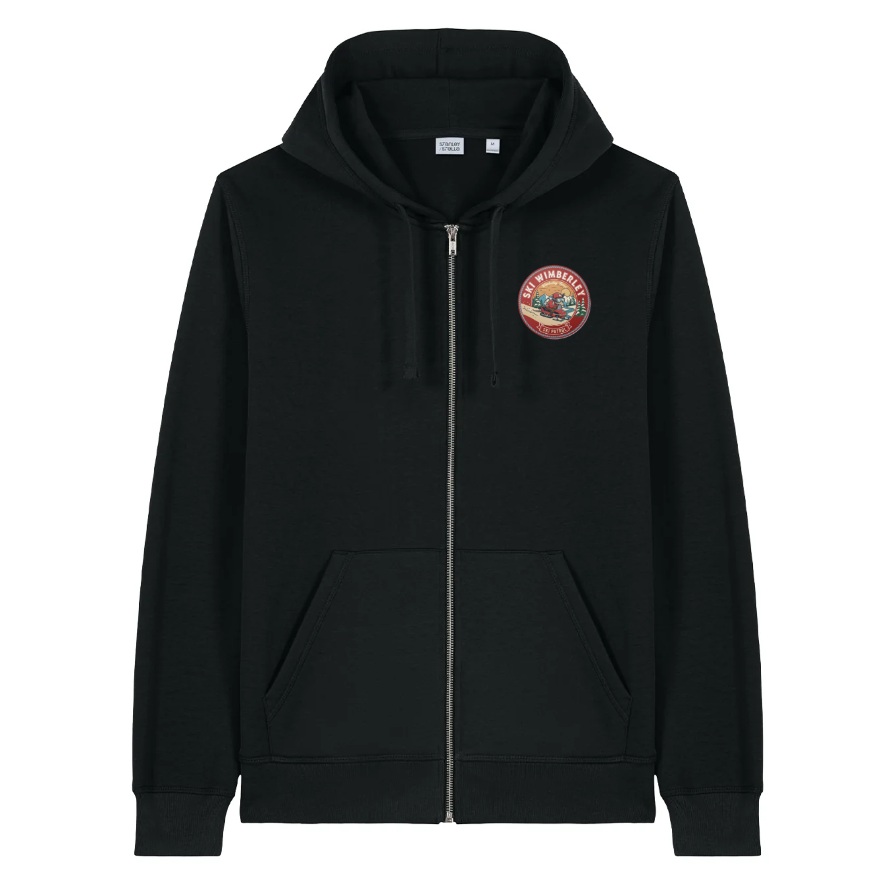 Ski Wimberley "Patrol" Zip-Up Hoodie – Ski Patrol Collection Unisex