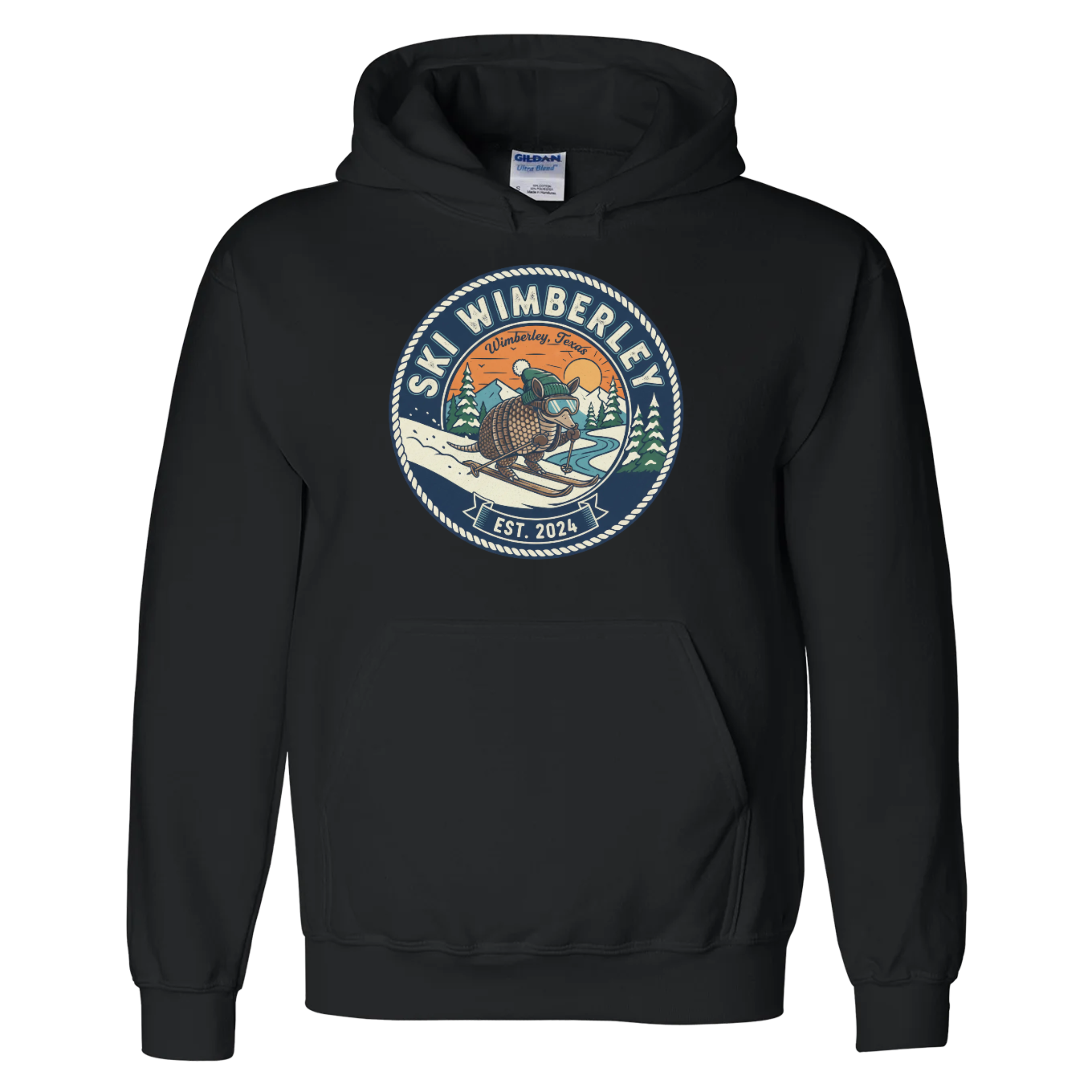 Ski Wimberley "Ranch Hand" Hoodie – The Blue Hole Edition Unisex
