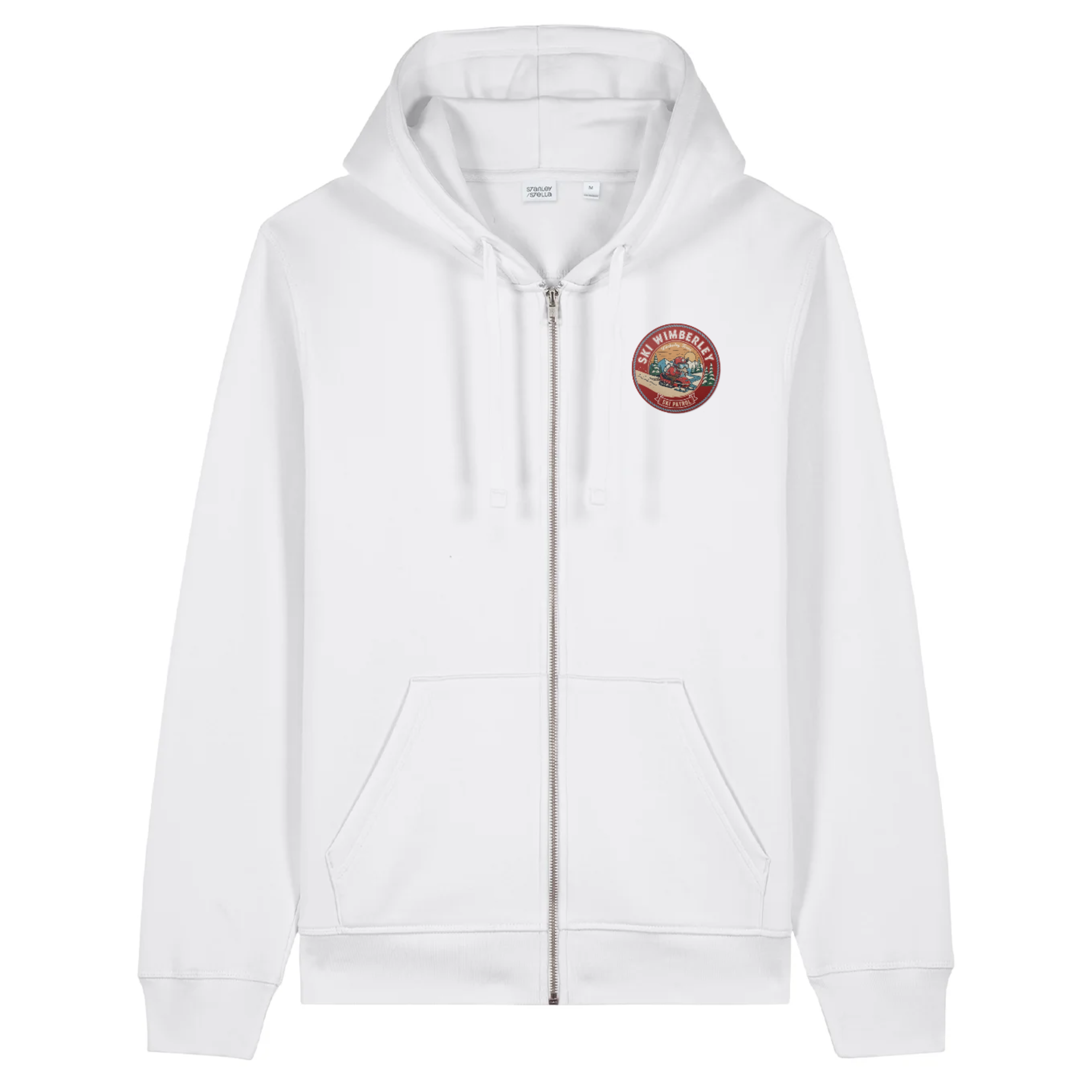 Ski Wimberley "Patrol" Zip-Up Hoodie – Ski Patrol Collection Unisex