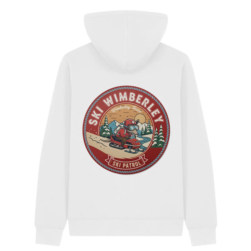 Ski Wimberley "Patrol" Zip-Up Hoodie – Ski Patrol Collection Unisex
